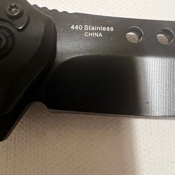 New 440 Steel Elk Clip on Knife (H) - Picture 4 of 5